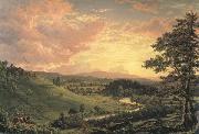 View near Stockridge Frederic Edwin Church